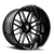 Restless AT1915 Black Milled 24X14 6-135 -76MM 87.1MM Off Road Wheels American Truxx