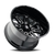 Restless AT1915 Black Milled 24X14 6-135 -76MM 87.1MM Off Road Wheels American Truxx