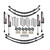71-73 Inter Scout II 2in Suspen Lf Kit ADX 2.0 Monotub Shock