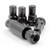 14MMX1.5 1.65" Wheel Locks Black Set of 5