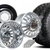 Dually Tire & Wheel Package | 35x12.50r20F Kenda Klever RT / Arena Rival Polished/Milled Package