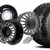 35x12.50r22F Kenda Klever RT / Arena Rival Black/Milled Package