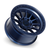 17x9 6x5.5 4.53BS Matte Blue Baja