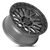 17x9 5x5.0 5.04BS Matte Grey Combat