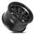 17x9 5x5.0 5.04BS Matte Black  ONYX