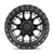 17x9 6x5.5 5BS Matte Black W Matte Black Ring Commando