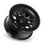 20x9 6x5.5 5BS Matte Black W Gloss Black Ring Commando
