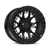 20x10 8x6.5 4.79BS Matte Black W Gloss Black Ring Commando