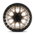 17x9 6x5.5 4.53BS Matte Bronze W Matte Black Ring Commando