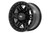 Rough Country 76 Series Wheel | Simulated Beadlock | Gloss Black | 17x9 | 8x170 | -12mm - 76171211