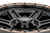 Rough Country 79 Series Wheel | One-Piece | Semi Gloss Black w/Bronze Ring | 18x9 | 6x5.5 | 0mm - 79180912A