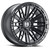 Hostile (Baja Series) Mojave 17x9 6x139 0mm ET Asphalt finish Wheel