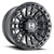 Hostile (Baja Series) Crandon 18x9 8x170 12mm ET Asphalt finish Wheel