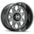 Hostile (Truck Series) Anvil 20x10 8x165 -19mm ET Blade Cut finish Wheel