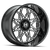 Hostile (Truck Series) Anvil 20x12 6x139.7 -44mm ET Blade Cut finish Wheel