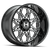 Hostile (Truck Series) Anvil 22x12 8x165 -44mm ET Blade Cut finish Wheel
