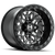 Hostile (UTV) Glamis 15x8 4x156 0mm ET Blade Cut (Satin) finish Wheel