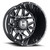 Hostile (Dually Series) Diablo 22x8.25 8x165 -221mm ET Blade Cut finish Wheel