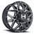 Hostile (Dually Series) Diablo 22x8.25 8x200 123mm ET Blade Cut finish Wheel