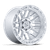 FC890 Rail 20x10 6x5.5 -18mm Gloss Silver w/ Machined Face