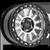 Hostile (Baja Series) Dominator 17x9 5x127 -12mm ET Machined finish Wheel