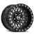 Jackal 15x7 5x4.5 +13mm Gloss Black Blade Cut