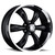 20x8.5 5x5 5.15BS 142 Legend 5 Gloss Black Machined Lip - Vision Wheel