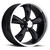 18x8.5 5x4.5 5.15BS 142 Legend 5 Gloss Black Machined Lip - Vision Wheel