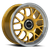 18x8.5 5x4.25 6.1BS 478 Alpine Gold Machined Lip - Vision Wheel
