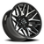305 Rekluse 20x10 5x5 -25mm Gloss Black Machined Face