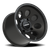 56 Midway 15x10 4x136 -10.3mm Satin Black
