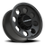 16x8 8x6.5 4.5BS 56 Midway Satin Black - Vision Wheel