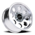 16x8 6x5.5 4.5BS 56 Midway Polished - Vision Wheel