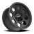 16x8 5x5.5 4.5BS 56 Midway Satin Black - Vision Wheel