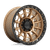 Carnage 17x9 6x5.5 106 +0 Matte Bronze W/ Black Lip KM54779068600