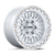 Aztec 17x8.5 6x4.5 66 +25 Gloss Silver W/ Machined Face KM554SD17856425