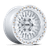Aztec 17x8.5 6x5.5 106 +25 Gloss Silver W/ Machined Face KM554SD17856825