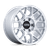 Hatchet 17x8.5 6x5.5 106 -10 Gloss Silver W/ Machined Face KM730SD17856810N