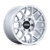 Hatchet 17x8.5 6x120 66 +25 Gloss Silver W/ Machined Face KM730SD17857725