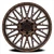 Karma 22x10 5x5 -18mm Bronze Tint Clear