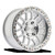 Boost 17x8.5 6x5.5 +25mm Gloss Silver Machined