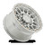 17x9 BOOST 8x180  0 5.03 124.2 GLOSS SILVER MACHINED [A119179018P00019] - Image 2