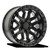 Jackal 20x10 6x5.5 -18mm Satin Black Center Glossy Black Lip