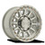 Enduro 17x9 8x180 +0mm Gloss Silver Machined