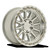 Enduro 17x9 6x5.5 +0mm Gloss Silver Machined