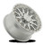 Enduro 18x9 8x180 +20mm Gloss Silver Machined