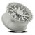 Enduro 18x9 8x180 +20mm Gloss Silver Machined