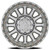 Enduro 18x9 8x180 +20mm Gloss Silver Machined
