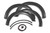 Sport Fender Flares | DR Avalanche | Ford F-250/F-350 Super Duty (23-26) - S-F20231-DR