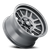Dirty Life Race Wheels Canyon 9310 GY 17x9 5x127 -12mm Satin Graphite [9310-7973MGT12] - Image 2